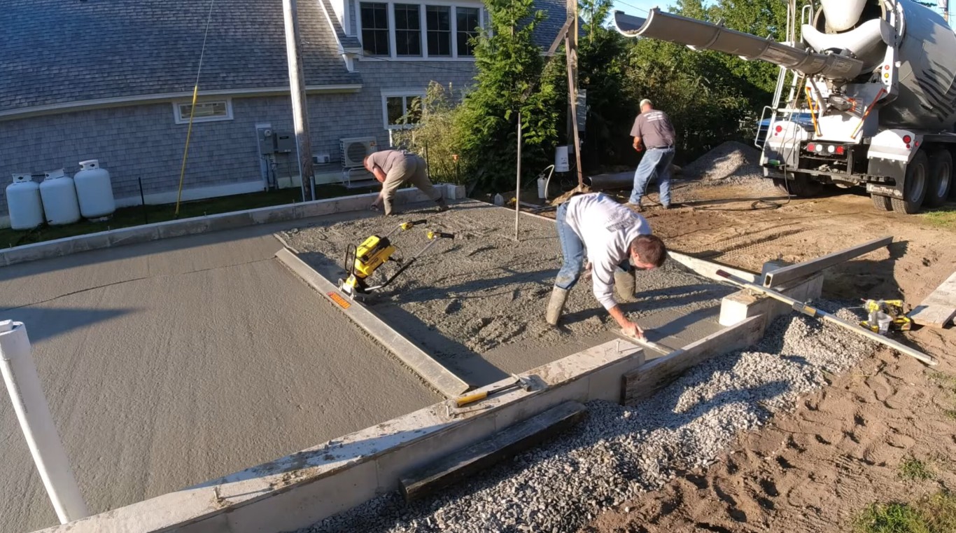 Concrete Slab & Foundation Work service in Columbus, IN